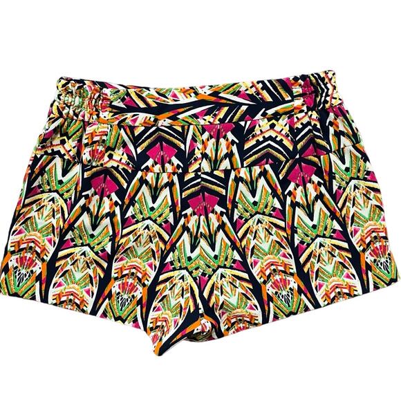 VTG ZOA NEW YORK Colorful Psychedelic Boho Short Shorts SZ 4 - Picture 4 of 9